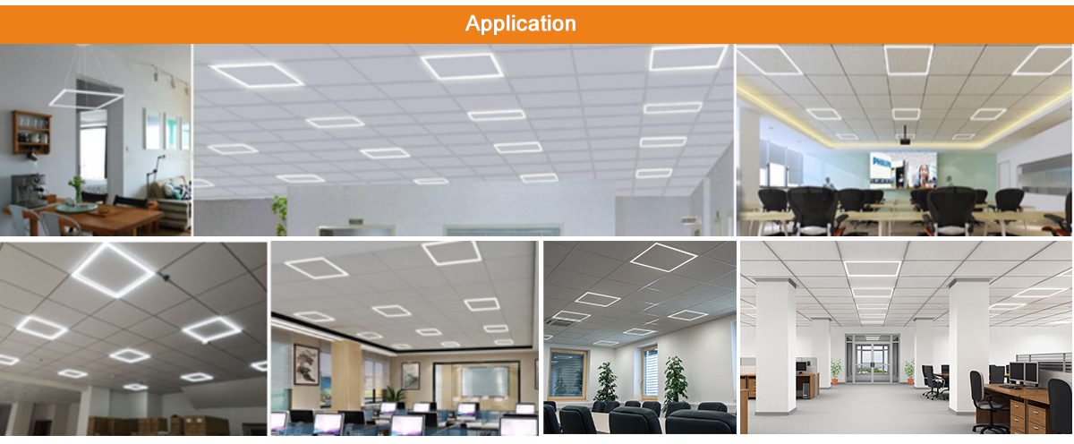 appilicaiton of the led frame light