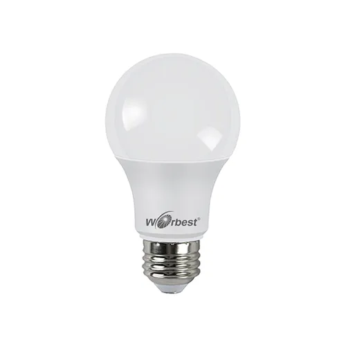 Worbest White E26 E27 Base A19 LED Light Bulb 9W/12W/15W 2700K-5000K CCT Triac Dimmable Beam Angle 240 Degree Indoor Lighting