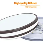 Brown/Black led ceiling light