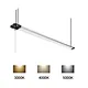 Black LED Hanging Light