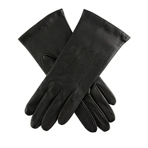 Fashion Gloves with 3 Points Hairsheep Leather Gloves