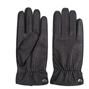 Mens Genuine Deerskin Car Driving Handjob Custom made Leather Gloves Winter