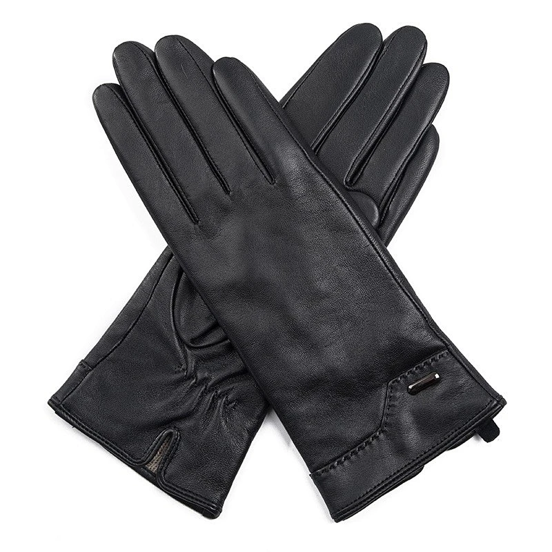 Wine Ladies Sheep Leather   Gloves  For Daily Life HL0225