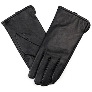 Man's Custom Car Driving Cashmere lined Sheepskin leather Gloves Winter Warm