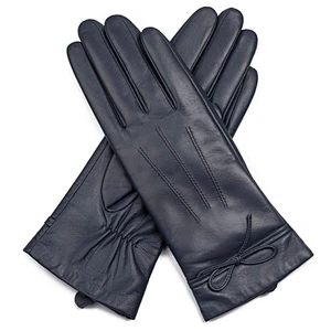 Wine Ladies Sheep Leather   Gloves  For Daily Life