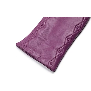 Wine Ladies Sheep Leather   Gloves  For Daily Life HL0229