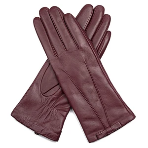 Wine Ladies Sheep Leather   Gloves  For Daily Life HL0226