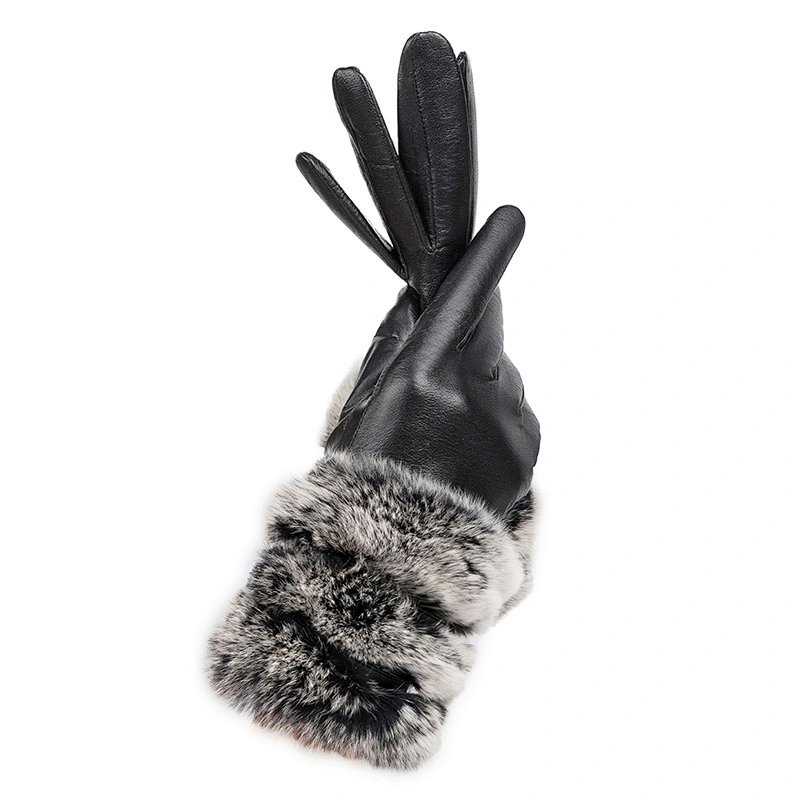 Wine Ladies Sheep Leather   Gloves  For Daily Life HL0231