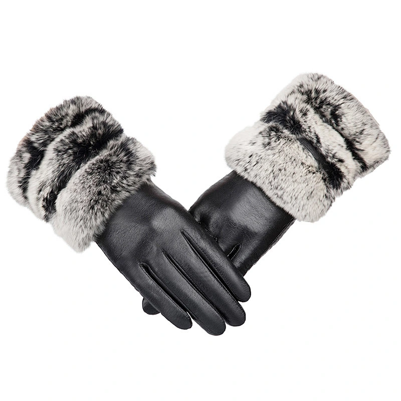 Wine Ladies Sheep Leather   Gloves  For Daily Life HL0231