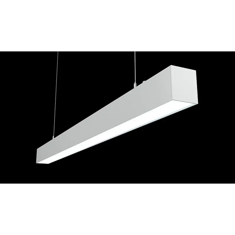 4800lm office linear light with micro-prismatic design