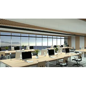 4800lm Office linear light with louver design