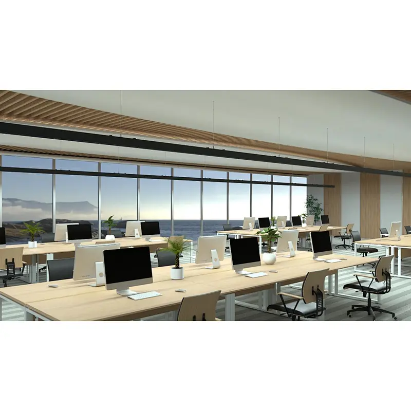 4800lm Office linear light with louver design