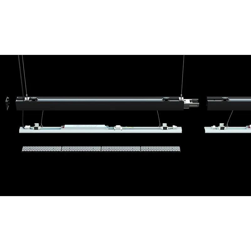 4800lm Office linear light with louver design