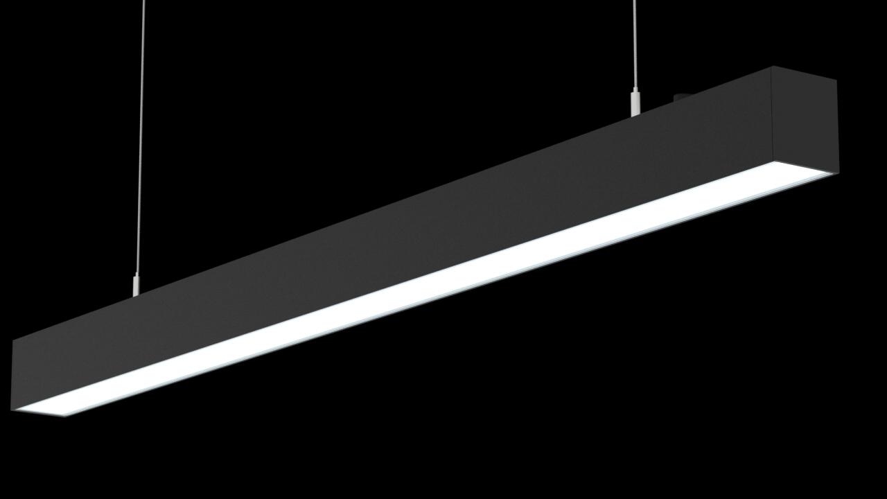 4800lm office linear light with micro-prismatic design