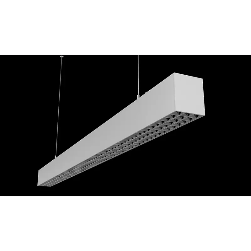 4800lm Office linear light with louver design