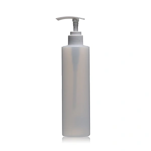 250ml Biodegradable Empty PE Lotion Pump Bottle Packaging