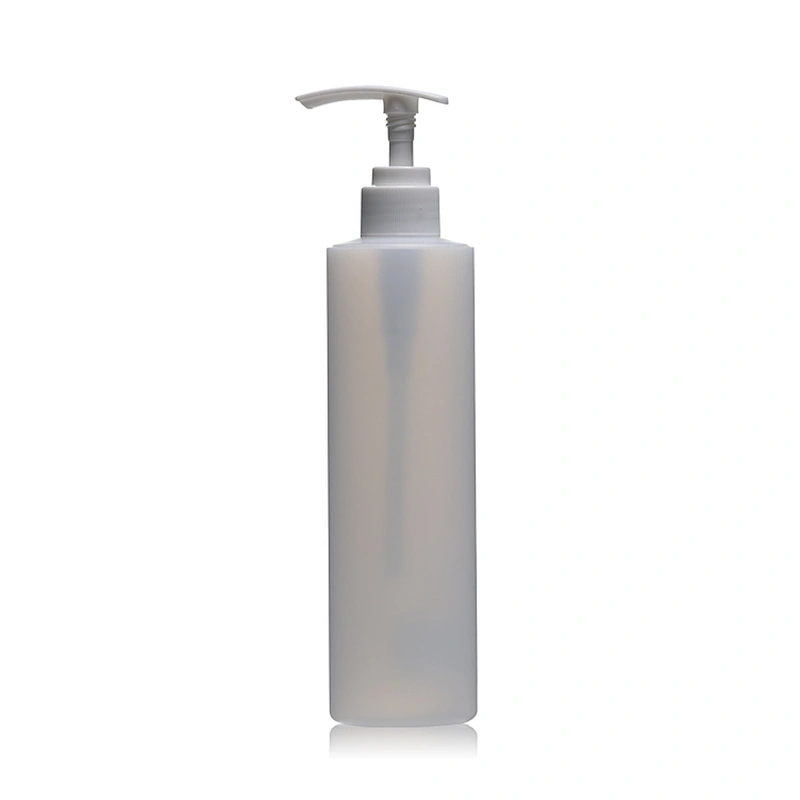 250ml Biodegradable Empty PE Lotion Pump Bottle Packaging