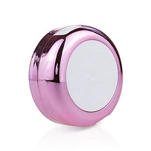 Air Cushion Box Empty Round Pressed Makeup Compact  Powder Case with Mirror