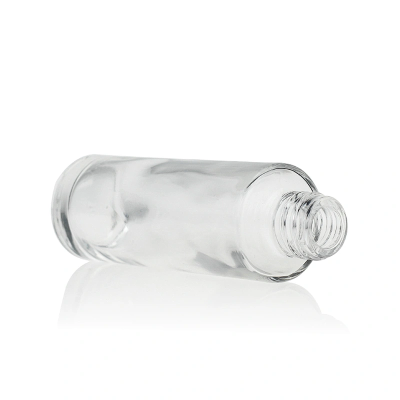 Classical Cosmetic Packaging 30ml Clear Glass Dropper Bottle Serum Bottle manufacturer for wholesale price