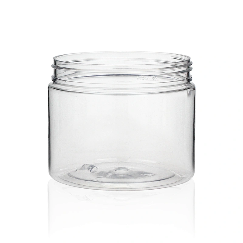 240ml Environmentally friendly Plastic PET Empty Packaging Jar Containers
