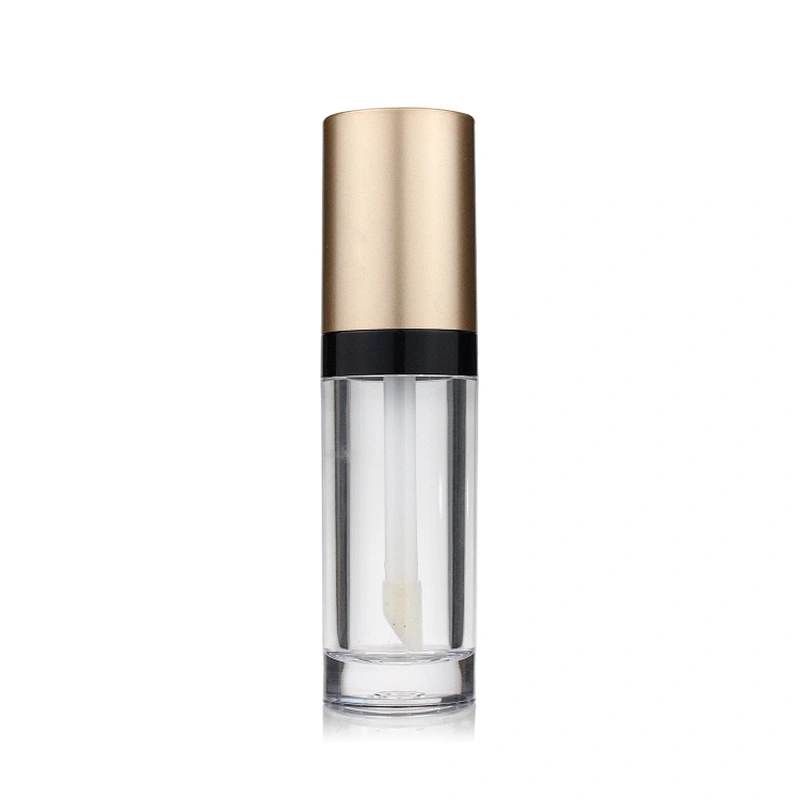 10ml Eco Friendly Custom Lipgloss Cosmetic Packaging Rose Gold Lip Gloss Tube Containers