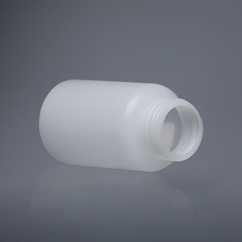 150ml 5oz Empty White Plastic PE Pill Bottle with Screw Cap