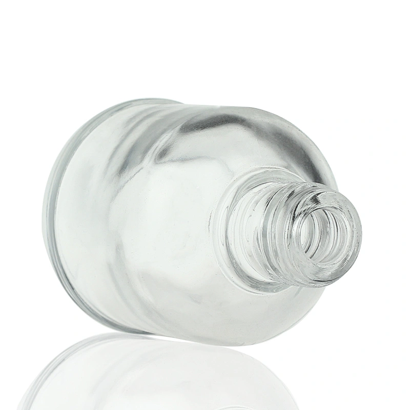 Empty Glass Gold Cosmetics Bottle Containers Packaging Body Lotion Glass Cosmetic Serum Dropper Bottle