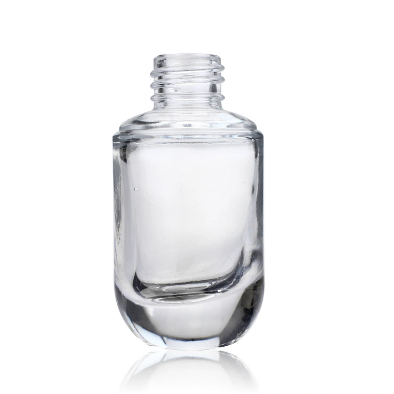 30ml empty glass bottles foundation bottle pump with plastic clear cap for cosmetic packaging
