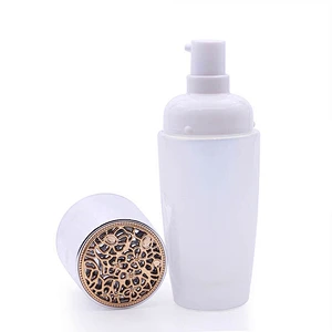 White porcelain Glass Lotion Bottle 45ml/120ml /150ml Custom Color Cosmetic Packaging Bottles Set Container Manufacturers