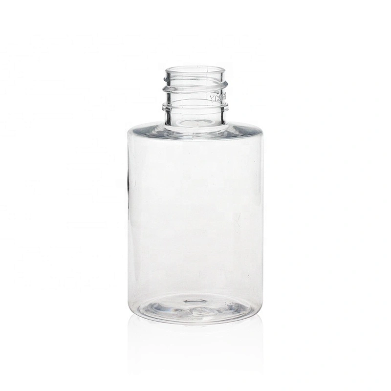 60ml Empty Clear Plastic PET Pump Sprayer Bottle Lotion Pump Flip top cap  Manufacturers