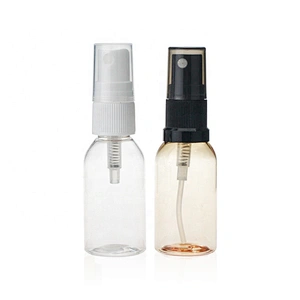 Good shape Transparent 30ml Empty Plastic spray bottle plastic pet bottle manufacturer pet plastic bottle liquid hand wash