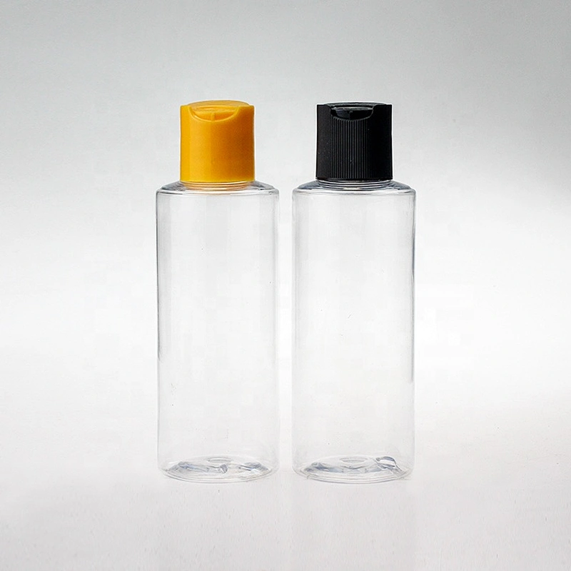 High-quality transparent 150ml Empty Plastic dip pump sanitizer pet bottle with pump top cap