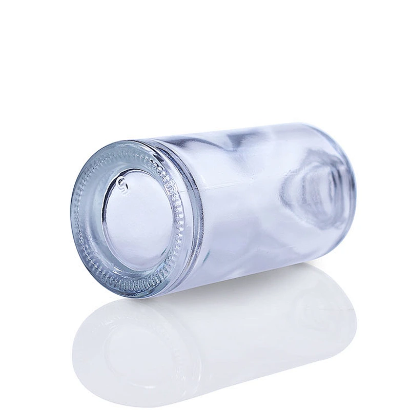 Luxury Cosmetics Packaging Round Custom Unique Shape Glass Cosmetics Empty Liquid Foundation Bottle 30ml
