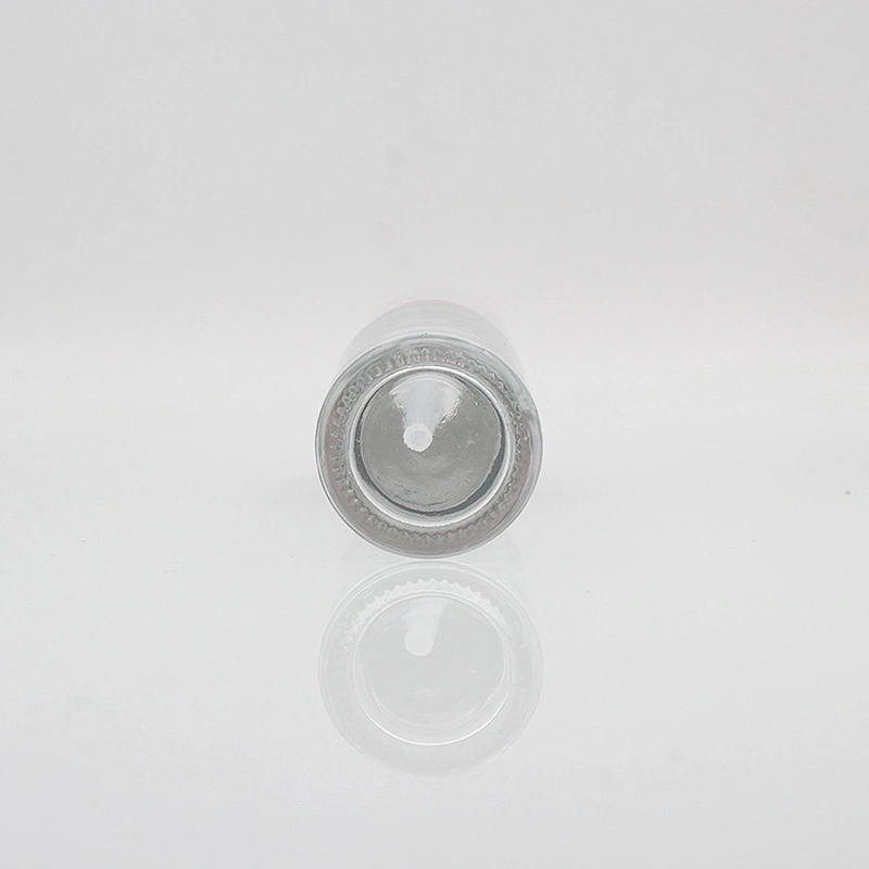 Foundation glass bottle 30ml clear squeeze lotion bottle with rose gold pump makeup boxes wholesale