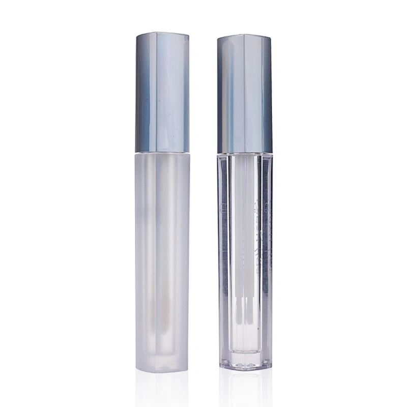 Preferable Square  AS Lip Gloss Tube Skincare Packaging Cosmetic Container with Wands