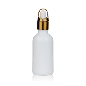 50ml high quality Porcelain Bottles With Glass Dropper For Essential Oils