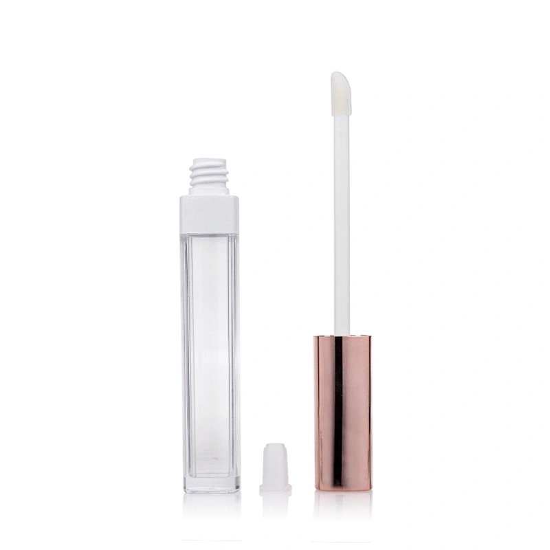 Luxury Plastic Lip Gloss Tube Skincare Packaging Cosmetic Container with Wands