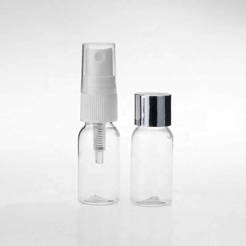 15ml Empty Plastic spray bottle  sanitizer bottle with dip pump for trip