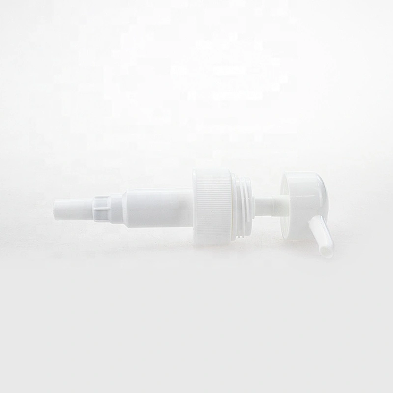 33/410 White Color Cosmetic Bottle Usage Plastic Lotion Dispenser Pump