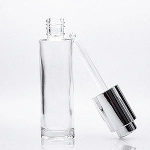 Best Selling Cosmetic Packaging Container 35ml Empty Skincare Glass Serum Bottles