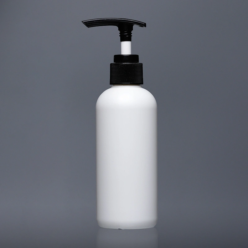 200ml Biodegradable White Empty Plastic PE Lotion Bottle Packing