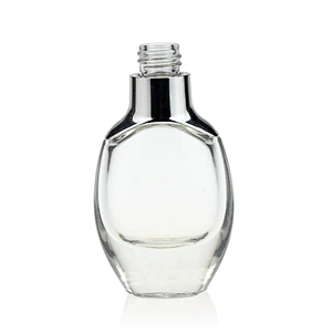 Luxury Face Serum Bottles 30ml Empty Unique Cosmetic Oil Packaging Serum Glass Dropper Bottle