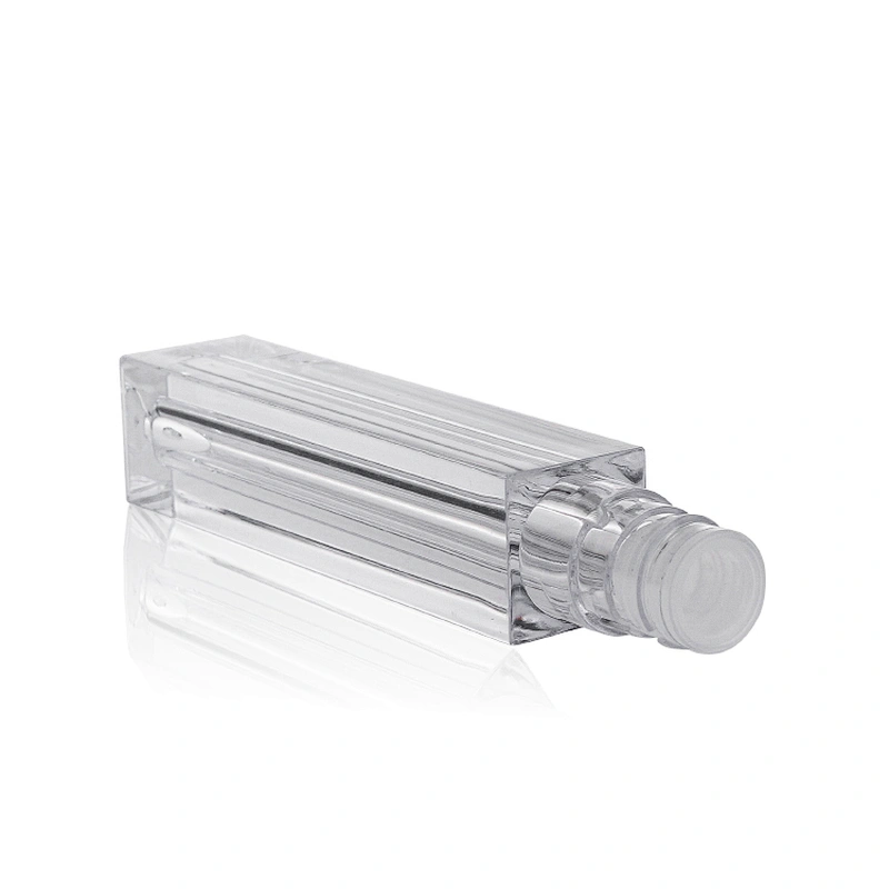 Creative Square  Shape AS Lip Gloss Tube Skincare Packaging Cosmetic Container with Wands