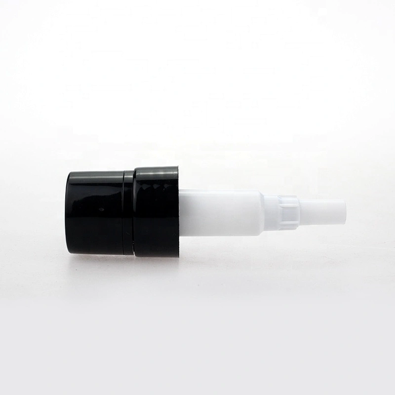 33/410 Black Color Cosmetic Bottle Usage Plastic Lotion Dispenser Pump