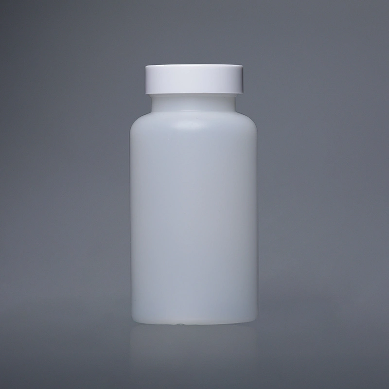 150ml 5oz Empty White Plastic PE Pill Bottle with Screw Cap