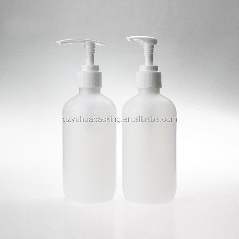 300ml Recycling Empty Plastic PE Bottle Packaging Lotion Pump Shampoo Bottle
