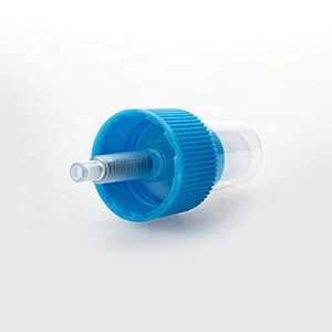 Reliable manufacturers full cover cap plastic cosmetic 24/410 mist perfume crimp sprayer pump