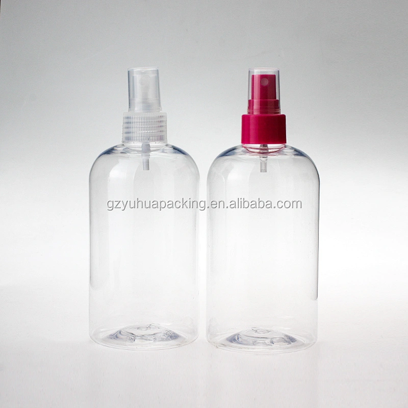 350ml Recycling Empty Plastic PET Bottle Packaging Lotion Pump Shampoo Bottle hotel shampoo bottles
