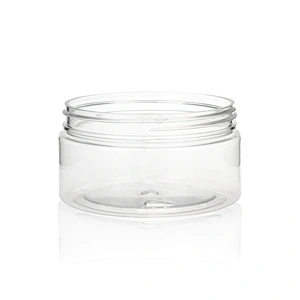 Environmentally friendly 240ml  Plastic PET Empty Packaging Jar Containers