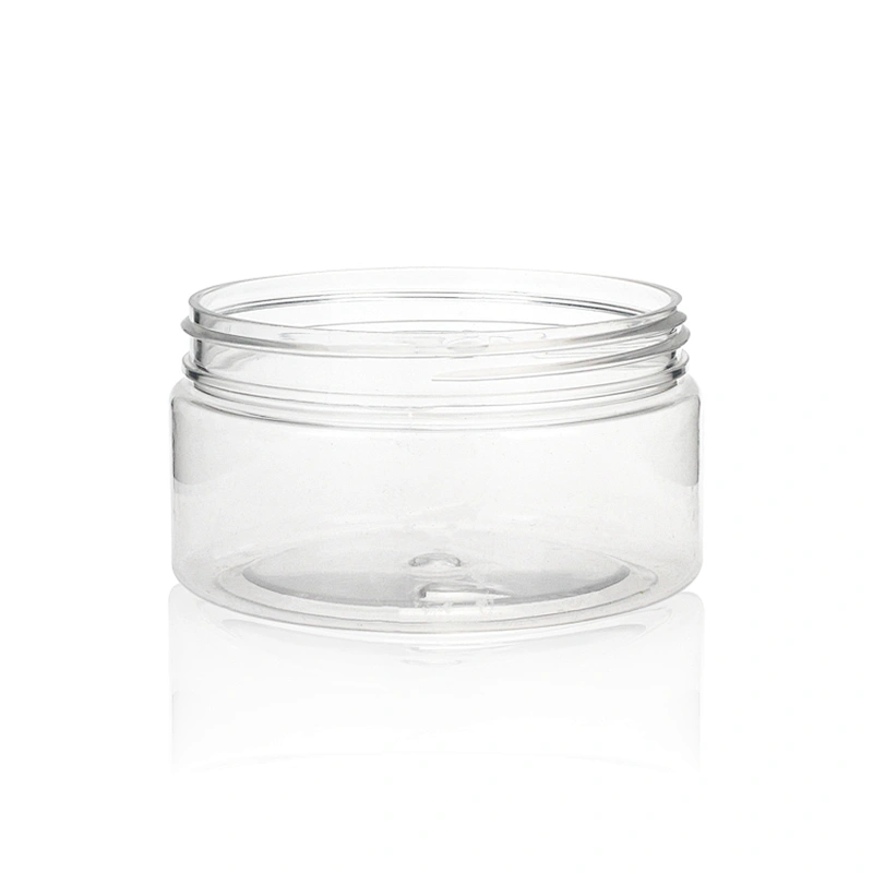 Environmentally friendly 240ml  Plastic PET Empty Packaging Jar Containers